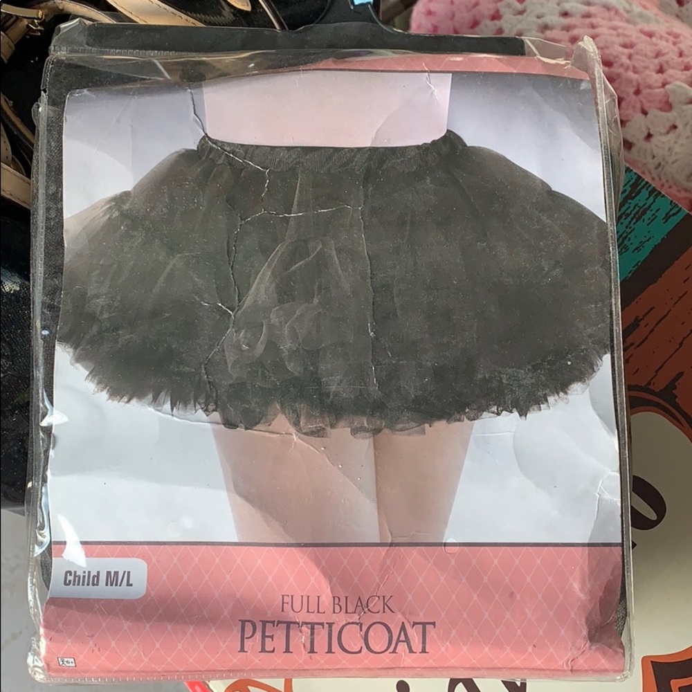 Full Black Petticoat (TUTU)